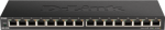 D-Link | 16-Port Gigabit Desktop Switch | DGS-1016S | Unmanaged | Desktop | 10/100 Mbps (RJ-45) ports quantity | 1 Gbps (RJ-45) ports quantity | SFP ports quantity | PoE ports quantity | PoE+ ports quantity | Power supply type | month(s) DGS-1016S/E  ...
