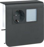 acc.box SL20055 socket+LED black SL200559259011 | 4012740894791