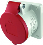Panel mounted recept., 16A3p9h400V, IP44 1669 | 4015394214489