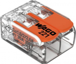 COMPACT Splicing Connectors 2-conductor connector with operating levers, transparent 6mm2 221-612 | 4055143704168