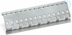 Carrier rail with special perforations 1000 mm long 790-145 | 4045454701109