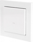 Wireless and battery wall button, 2 channels, wave radio control, F&Wave, white FW-WSO2 | 5902431672618