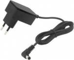 Power supply cord 12V 500mA, 1.2m, black MAXZAS12/500 | 5908312590569