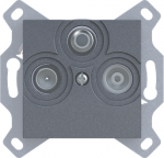 Antenna socket outlet, TV-R+SAT, END 2CHH083303A6069 | 8592624112570