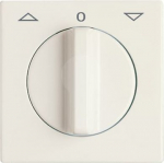 As cover for flush-mounted blind control switch/push switch.   For inserts 2712 U, 2713 U and 2722 U, 2723 U.   Delivered with sealing ring   IP 44 only in conjunction with cover frames All Weather 44. 2CKA001710A2223 | 4011395911402