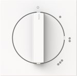 As cover for flush mounted three-step rotary switch. With zero position. For insert 2710 U. 2CKA001710A4150 | 4011395315637