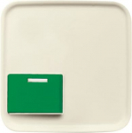 As cover for cancel button with LED telltale lamp. With green cancel button. As alternative to Ackermann covers 88881 H3 and 88881 H3N. 2CKA001724A4422 | 4011395260623