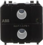 For transmitting switching, push-button, dimming and blind commands to an ABB-free@home&reg; actuator. For contacting 1gang rocker 6230-10-xxx, 6231-10-xxx, 6232-10-xxx, 6233-10-xxx und 6234-10-xxx. The bus can be connected via enclosed terminal block. 2 ...