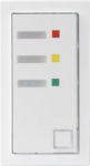 The Door Panel can be installed either surface or flush-mounted on top of a 1- or 2-gang mounting box. Compatible with Table Panel FIP2000. Operating voltage: 15 - 28 V ac. Current consumption: 75 mA (max). 2TKA002142G1 | 6418677334436