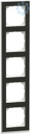M-Pure Decor Frame, 5-gang, Oak/act ivewhite, M-Pure Decor MEG4050-3674 | 4042811180812