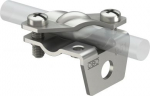&bull; Vadu iespējams novietot gareniski un perpendikulāri &bull; Ar 1 pieslēguma atveri &Oslash; 9 mm &bull; Ar 2 cilindriskām skrūvēm M6 x 16 5051509 | 4012195386650