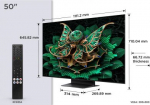 TV Set TCL 50 " 4K Ultra HD 3840 x 2160 pixels Flat 16:9 QD-Mini LED 50C7K 50C7K | 5901292525750