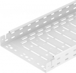 Kabeļu rene ar iebūvētu ātrās stiprinā&scaron;anas sistēmu. Sānu malās ir 7 x 20 mm perforējums papildu savieno&scaron;anas un montāžas elementu instalācijai. Ar 11 mm caurumiem pamatnē tie&scaron;ai vītņstieņu piekarei. Lietderīgais garums 3000 mm. 6048255 | 4012195461081