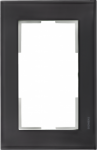 DELTA miro Frame 2-fold Authentic material black glass DELTA switches and socket outlets � design and quality to perfection from Siemens. Due to its eternally stylish shapes and a multitude of colors, our comprehensive range of products gives you a p ...
