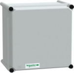 PLS box, polyester rear, polyester cover IP66 27x27x18cm NSYPLSP2727G | 3606480777240