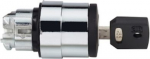 Head for Key selector switch, Harmony XB4, 22mm, 2 positions ZB4BG2C | 3389110846324