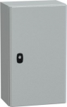 Spacial S3D plain door w/o mount.plate. H500xW300xD200 IP66 IK10 RAL7035.. range of product: Spacial S3D - device application: multi-purpose - product or component type: compact enclosure - enclosure nominal height: 500 mm - enclosure nominal width:  ...