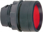 Head for non illuminated push button, Harmony XB5, red recessed, 22mm, spring return, unmarked ZB5AA46 | 3389110291537