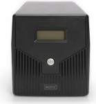 Digitus | Line-Interactive UPS | Line-Interactive UPS DN-170075, 1500VA, 900W, 2x 12V/9Ah battery, 4x CEE 7/7 outlet, 2x RJ45, 1x USB 2.0 type B, 1x RS232, LCD, Simulated Sine Wave, 380x158x198mm, 10.1kg | 1500 VA | 900 W DN-170075 | 4016032441373