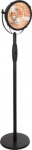 Infrared stereo heater, Indus, on a stand, 2100 W, 17m2, black RSS19 | 8718801859247