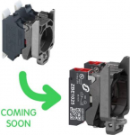 Complete body/contact assembly, Single contact, metal, 2NC, Harmony XB4 ZB4BZ1045 | 3389119037716