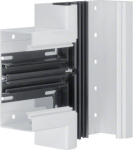 T-piece of base profile for wall trunking BR 85x170mm of PVC in light grey R88667035 | 4012740155854