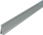 Partition wall for WDK channels with a height of 40 mm, light gray, 2371 40 6023096 | 4012196024315