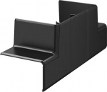 T-shaped connector for device mounting channel Rapid 45-2 type GK-53100, black, GK-TR53100SW 6113103 | 4012197373061