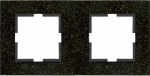 Double frame corian black quartz Novella Artline 92182032 | 8691137031108