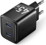 MOBILE CHARGER WALL 45W USB-C/2P BLACK FEFB0-EU VENTION FEFB0-EU | 6922794790193