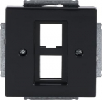 For 2 modular jack inserts. Suitable for Art. No. 0210 and 0211. 2CKA001753A0317 | 4011395227954