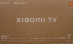 SALE OUT. Xiaomi TV S Pro Mini LED 65 2026 4K UHD (3840 x 2160) | SALE OUT. | TV | S Pro Mini LED 65 2026 | Xiaomi 65 | Smart TV | Google TV | 4K UHD | Dark Grey | DAMAGED PACKAGING ELA6318EUSO | 2000001398579