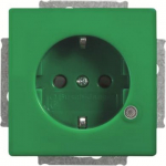 Shuttered. DP (2 P + E) With transparent lens. LED colour green. 2CKA002013A5467 | 4011395260296