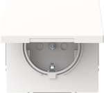 Shuttered. With screwless terminals. DP (2 P + E) with hinged lid   Protection class IP44 by adding 20 WD-4X 2CKA002018A1576 | 4011395320815