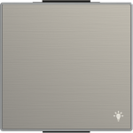 Color: Stainless Steel   Rocker for push-buttons code: 8104 & 8104.9 2CLA850420A1401 | 8427238135786