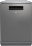 BEKO Dishwasher | DEN48530X | Freestanding | Width 60 cm | Number of place settings 15 | Number of programs 8 | Energy efficiency class D | Stainless steel DEN48530X | 8690842681486