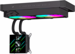 Gamemax CPU Liquid Cooler | GLACIER 240 LCD BK | Black GLACIER 240 LCD BK | 6931858754552