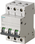 Miniature circuit breaker 400 V 10kA, 3-pole, C, 20 A The miniature circuit breaker is the fuse for short-circuit protection. The miniature circuit breakers from Siemens are an important element of the SENTRON protective components for electronic ins ...