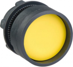 Head for non illuminated push button, Harmony XB5, yellow recessed, 22mm, spring return, unmarked ZB5AA56 | 3389110291544