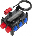 Distribution box ISCHL BV 2x16/5 4xSSD 2m5G6St32 H07 Ea IP44, plastic, mobile 9130012 | 9003399364402