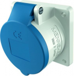 Panel mounted recept., 16A4p9h230V, IP44 1673 | 4015394214519