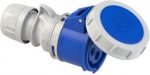CEE connector 4x32A (3P+PE) 9h IP67 SHARK blue 2242-9 | 9003399139604