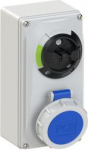 Socket outlet with switch 3x16A (2P+PE) 6h IP67 61132-6 | 9003399174322
