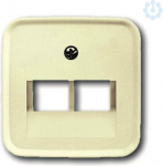 Cover plate for data outlet, cream BR200 1803-02-212 2CKA001753A8956 | 4011395790205