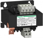 This ABT7 transformer supplies alternating current to control circuits while isolating them from mains power. It has a rated input voltage of 230V AC, a rated output voltage of 24V AC and a rated power of 400VA. It offers an economic way to supply ea ...