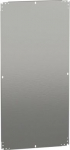 Plain mounting plate H1200xW600mm made of galvanised sheet steel. range of product: Mounting accessories - accessory / separate part type: mounting plate - device application: multi-purpose - mounting location: direct fixing on backstuds, step slide  ...