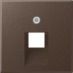 Centre plate 1xIAE/UAE, A500, mocha A569-1PLUAMO | 4011377095731