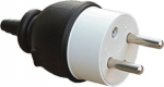 Wtyczka prosta rozbieralna,dwubiegunowa, ze stykiem ocronnym do odbiornik&oacute;w kl I, o stopniu ochrony IP44, (2P+Z) 16A/250V 51.75 | 5905548287836