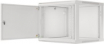 Lanberg | Rack cabinet 19" wall-mount 9U/600x600 (flat pack) for self-assembly with metal door | WF01-6609-00S | Grey WF01-6609-00S | 5901969430141