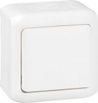 Push-button Forix - surface mounting - 6 A - 250 V - white 782364 | 3245067823644